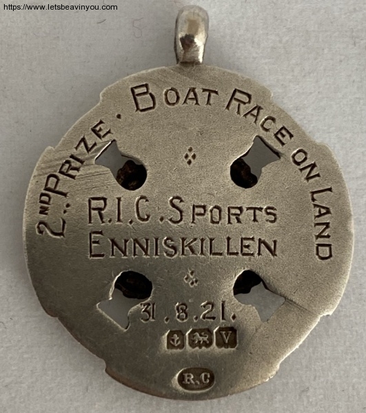 RIC Sports Medal 1921