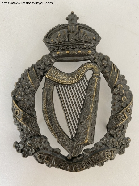 Victorian Helmet Badge