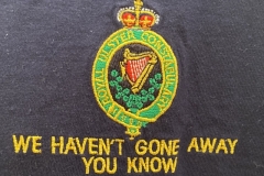 RUC We haven't gone away Emblem