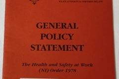 Health & Safety at Work - General Policy Statement
