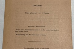 RUC Entrance Exam - English
