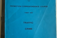Promotion Course - traffic  Crime