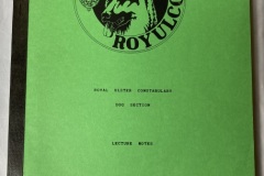 RUC Dog Section Lecture Notes
