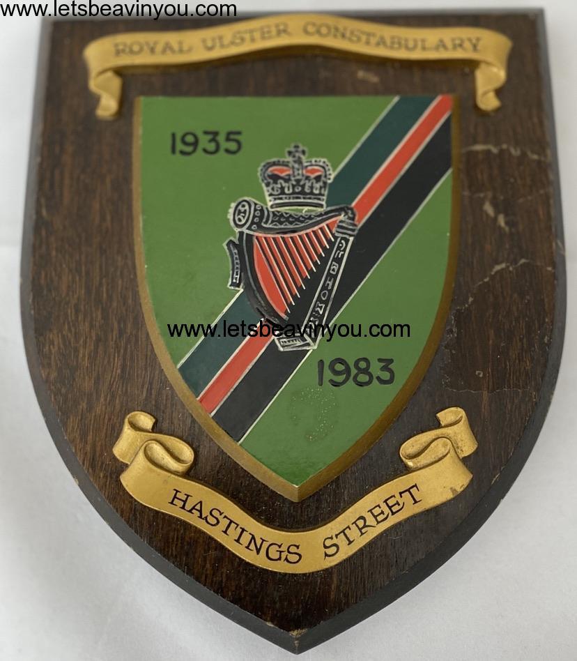 RUC Service, Unit Plaques