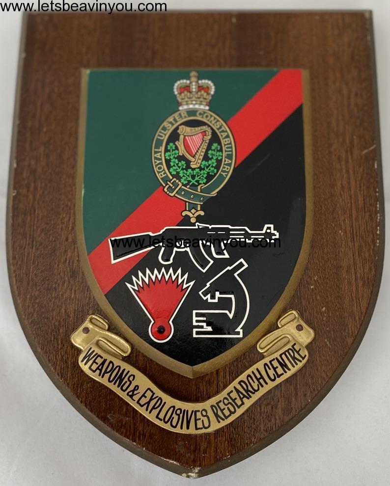 RUC Service, Unit Plaques