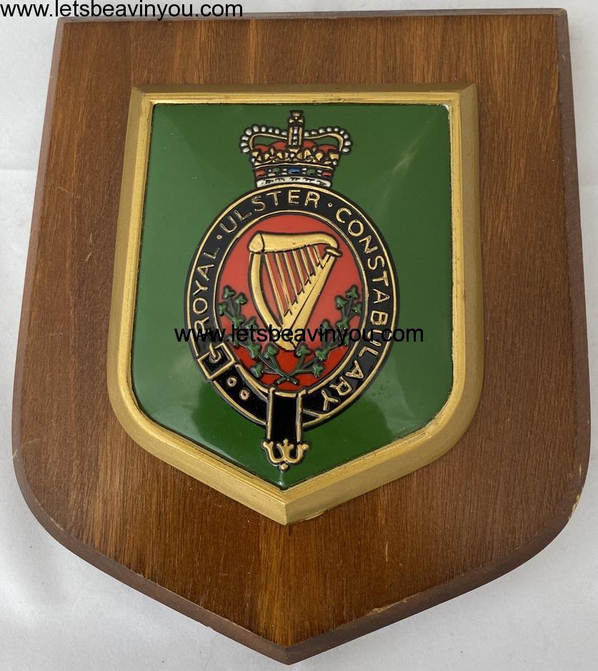 RUC Service, Unit Plaques