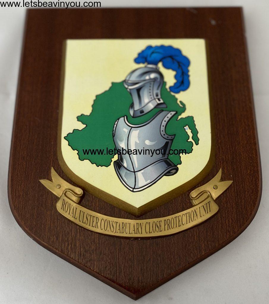 RUC Service, Unit Plaques