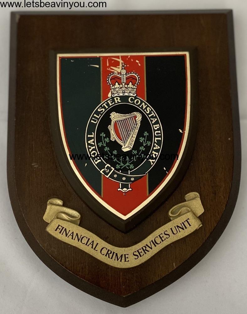 RUC Service, Unit Plaques