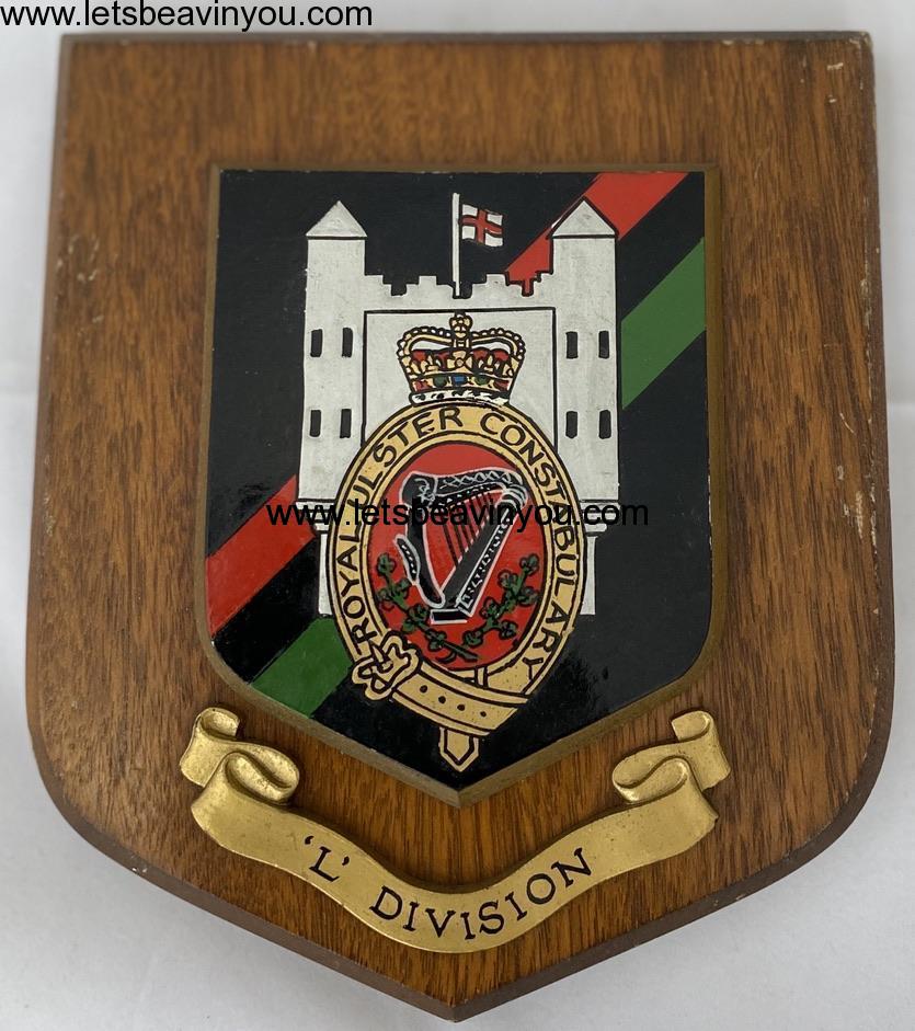 RUC Service, Unit Plaques