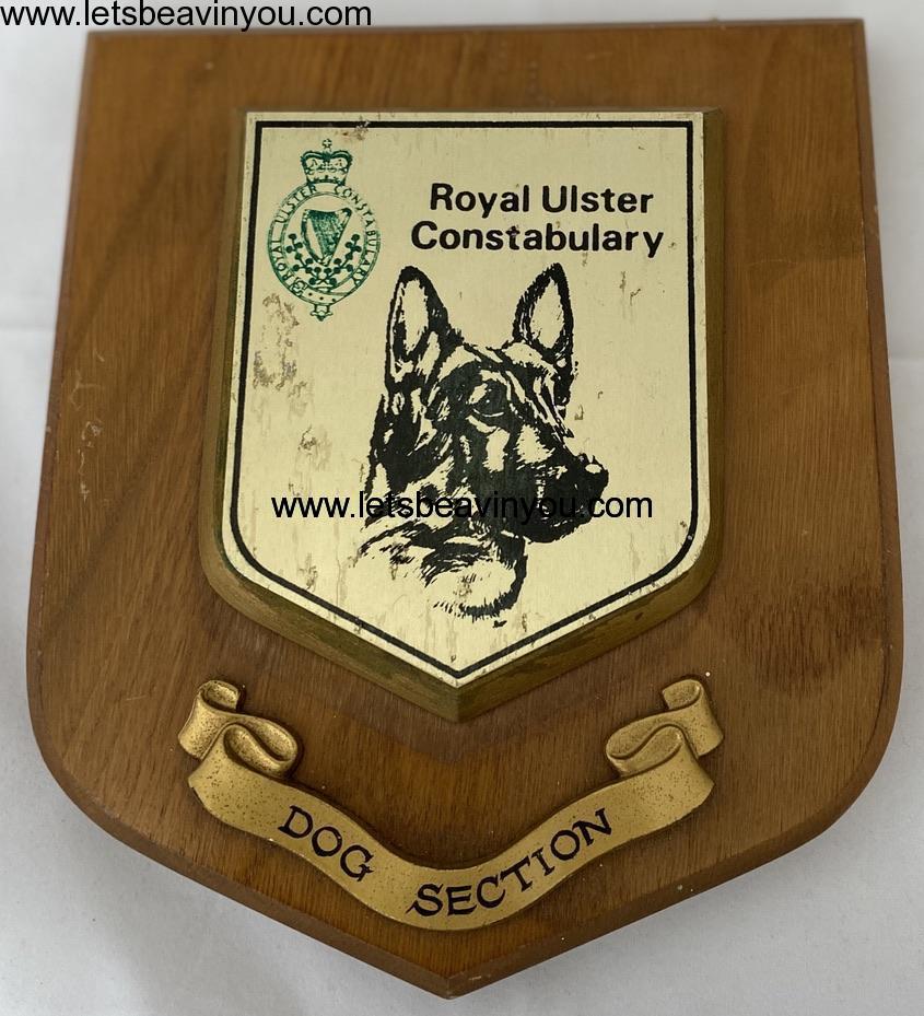 RUC Service, Unit Plaques