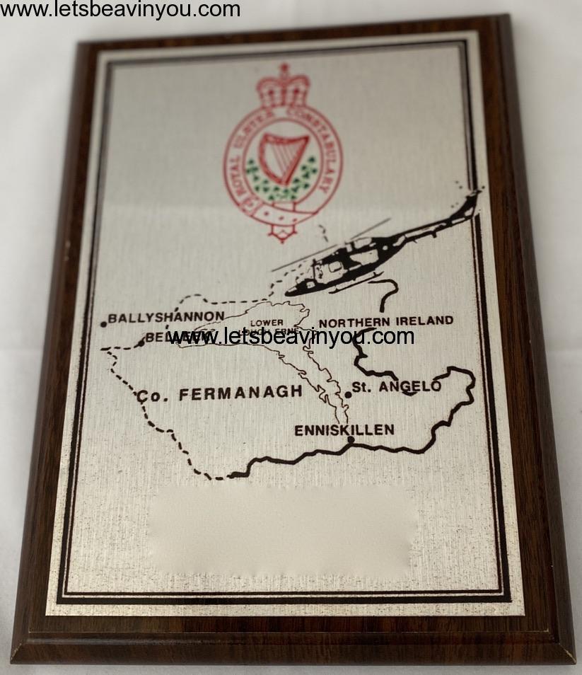 RUC Service, Unit Plaques