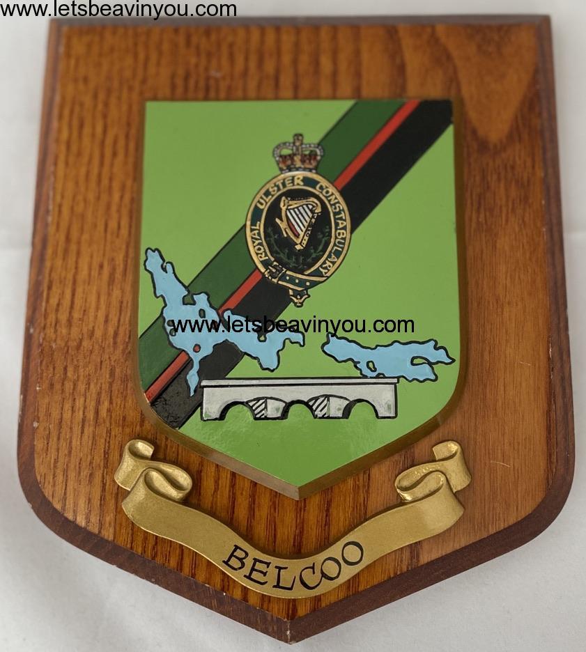 RUC Service, Unit Plaques