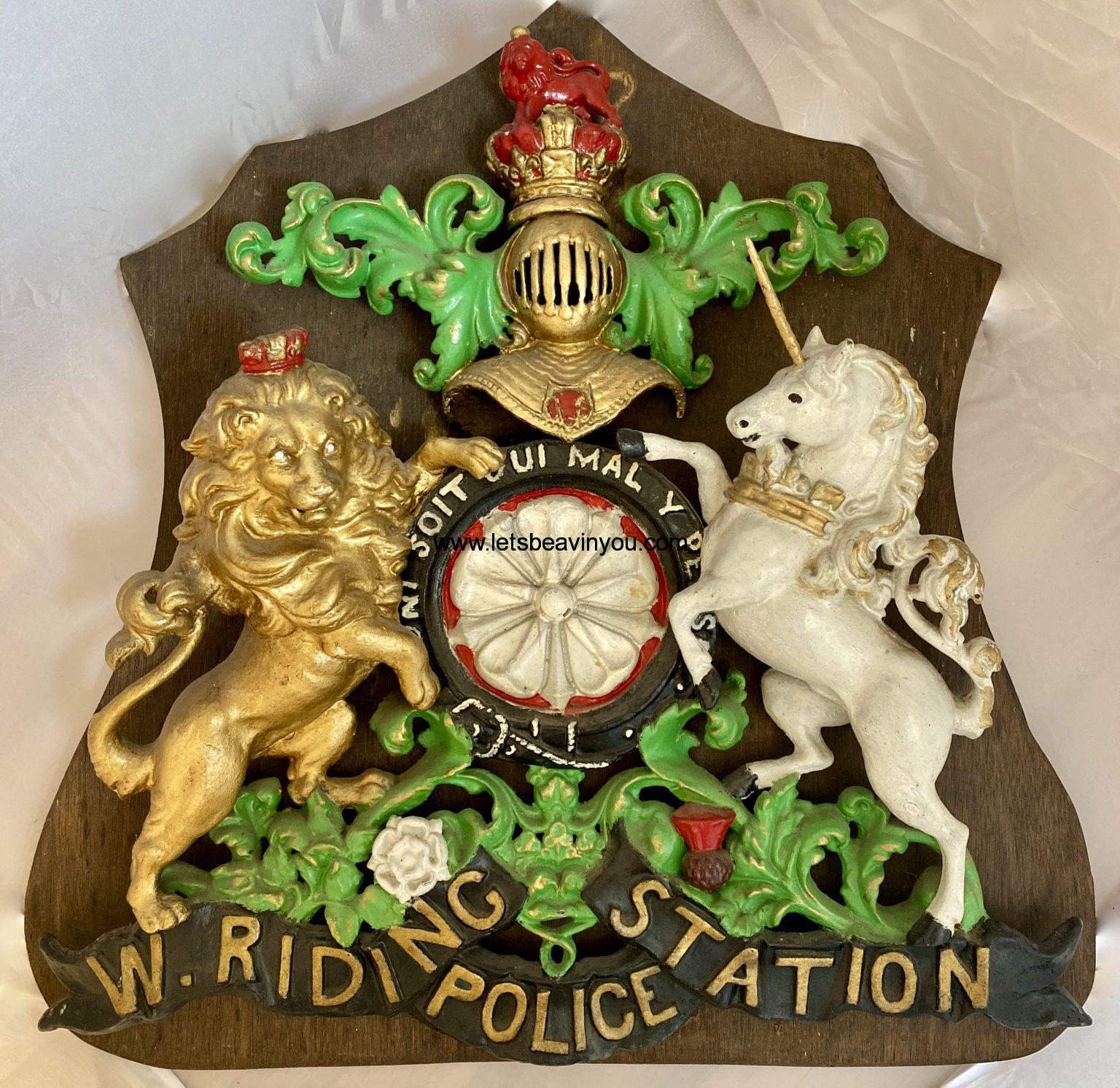 POLICE STATION BADGES | Jason's Police Collection