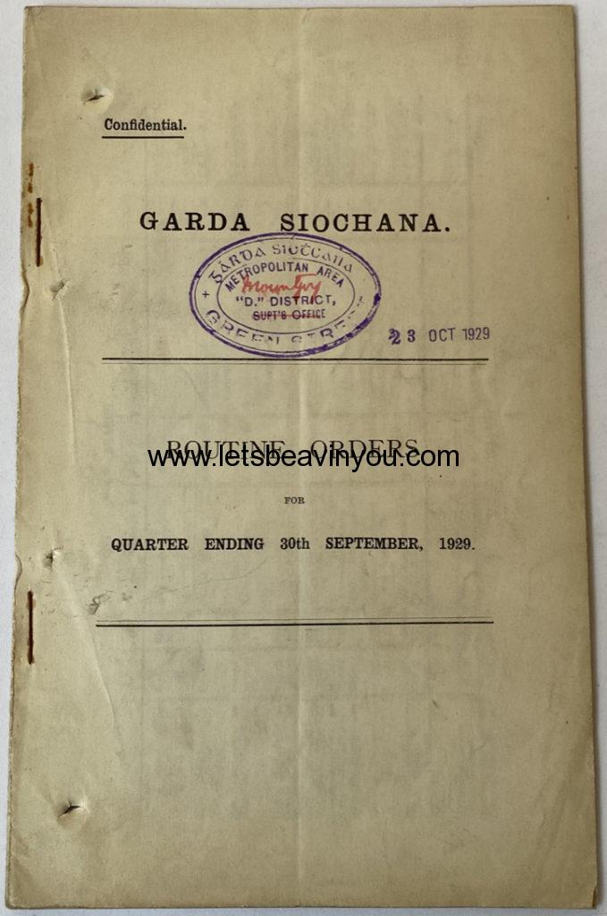 An Garda Sióchána